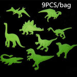 100pcs/bag 3cm Glow in Dark Toys Luminous Star Stickers Bedroom Sofas Room