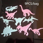 100pcs/bag 3cm Glow in Dark Toys Luminous Star Stickers Bedroom Sofas Room