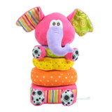 Educational Baby Toys Soft Plush Mobile Rattles  Toys Handbell