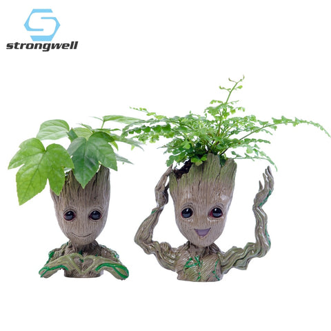 Strong well Baby Groot Flowerpot Pot Gift