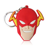 1pcs PVC Cartoon Figure  Key Chain Anime Hulk Batman Key Holder Christmas Gift