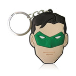 1pcs PVC Cartoon Figure  Key Chain Anime Hulk Batman Key Holder Christmas Gift