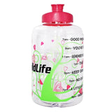 Plastic Wide Mouth Big Drinking Water Bottles Tourism GYM Travel Unique Item