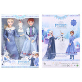 Disney Anime Frozen  Dolls Birthday Gifts Toys for Children Girl