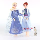 Disney Anime Frozen  Dolls Birthday Gifts Toys for Children Girl