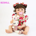 Body Reborn Baby Doll Toy For Girl Vinyl Newborn Princess Babies Bebe toy birthday gift