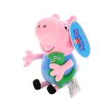 Original 19cm Peppa Pig George Animal Stuffed Plush Toys Cartoon Family Friend Pig Party Dolls For Girl Children Birthday Gifts