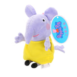 Original 19cm Peppa Pig George Animal Stuffed Plush Toys Cartoon Family Friend Pig Party Dolls For Girl Children Birthday Gifts