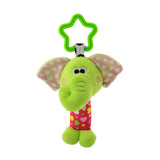 Doll Baby Crib Bed Hanging Bells Toys Elephant Rabbit Dog