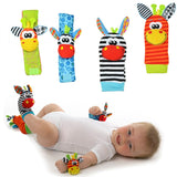 Infant Baby Kids Socks rattle toys Wrist Rattle and Foot Socks 20% off