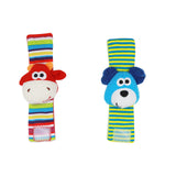 Infant Baby Kids Socks rattle toys Wrist Rattle and Foot Socks 20% off