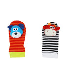 Infant Baby Kids Socks rattle toys Wrist Rattle and Foot Socks 20% off