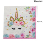 Gift Bag Birthday Party Decorations Bags Unicorn Theme Supplies Packaging Candy Box