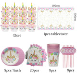 Gift Bag Birthday Party Decorations Bags Unicorn Theme Supplies Packaging Candy Box