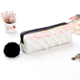 11Color Option Reversible Sequin Pencil Case for Girls School Supplies Super Big