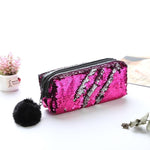 11Color Option Reversible Sequin Pencil Case for Girls School Supplies Super Big