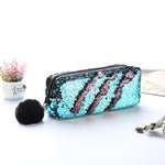 11Color Option Reversible Sequin Pencil Case for Girls School Supplies Super Big