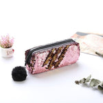 11Color Option Reversible Sequin Pencil Case for Girls School Supplies Super Big