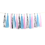 1Set Mixed DIY Tissue Paper Tassel Garland for Party Decorations  Favors Supplies