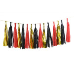 1Set Mixed DIY Tissue Paper Tassel Garland for Party Decorations  Favors Supplies