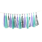 1Set Mixed DIY Tissue Paper Tassel Garland for Party Decorations  Favors Supplies