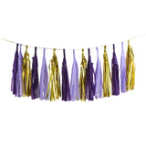 1Set Mixed DIY Tissue Paper Tassel Garland for Party Decorations  Favors Supplies