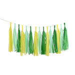 1Set Mixed DIY Tissue Paper Tassel Garland for Party Decorations  Favors Supplies