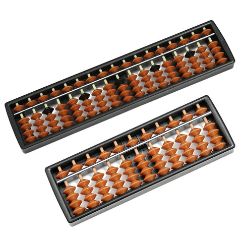 17 Digits Kid School toy Chinese Traditional Abacus Educational Toys for children