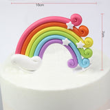 1set Unicorn Party Supplies Pink Rainbow Kids Birthday Decor