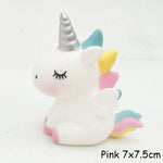 1set Unicorn Party Supplies Pink Rainbow Kids Birthday Decor